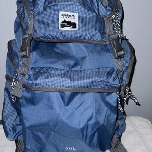 NWOT - Adidas Adventure Toploader Backpack Blue - 30L